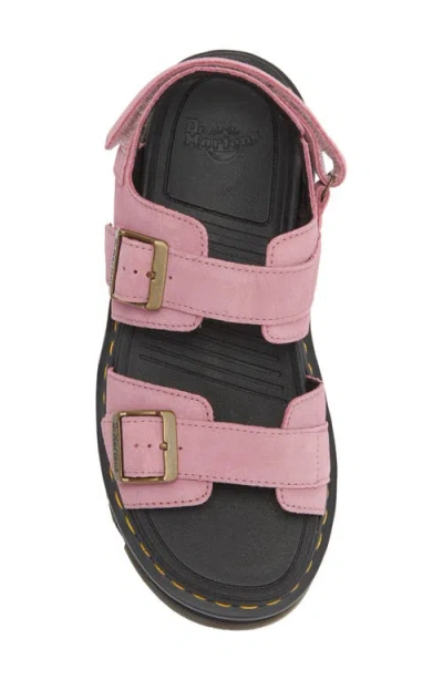 Dr. Martens Woman Sandals Antique Rose Size 6 Leather In Pink