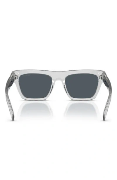 Prada Eyewear Square Frame Sunglasses In White