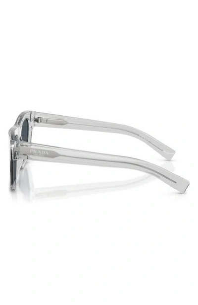 Prada Eyewear Square Frame Sunglasses In White