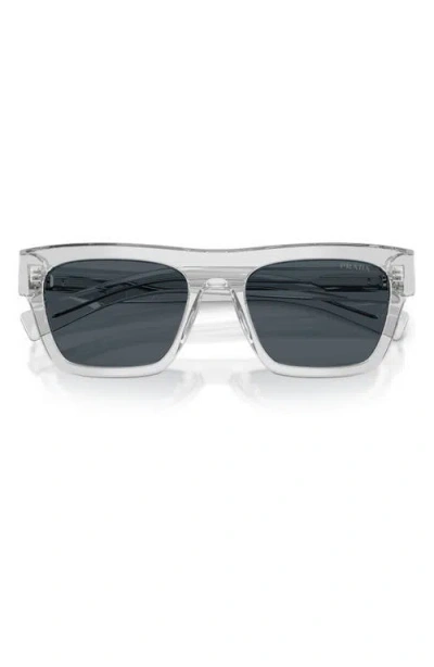 Prada Eyewear Square Frame Sunglasses In White