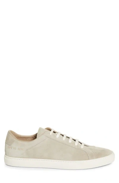 Common Projects Achilles Slim Premium Sneaker In Gray