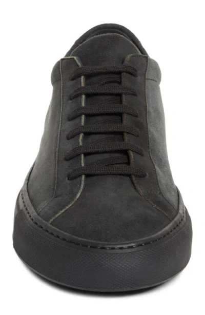 Common Projects Achilles Premium Sneaker In Black