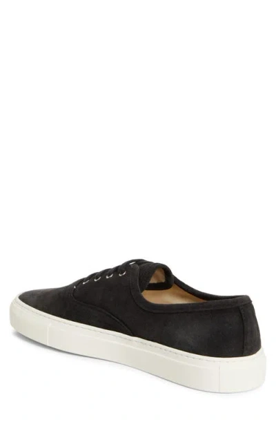 Common Projects Four Hole Slip-on Sneaker In Black