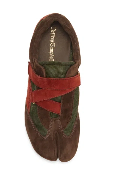 Jeffrey Campbell Planeta Split Toe Sneaker In Multi