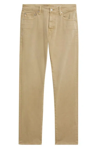 Ag Everett Slim Straight Leg Jeans In Brown