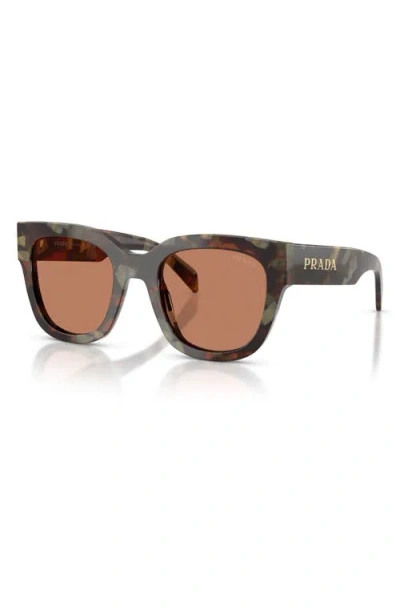 Prada Cat-eye-frame Sunglasses In Black