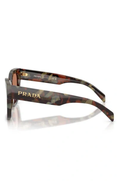 Prada Cat-eye-frame Sunglasses In Black