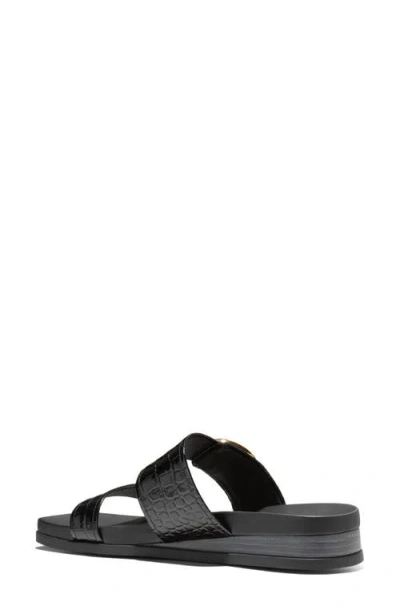 Cole Haan Oaklynn Wedge Sandal In Black