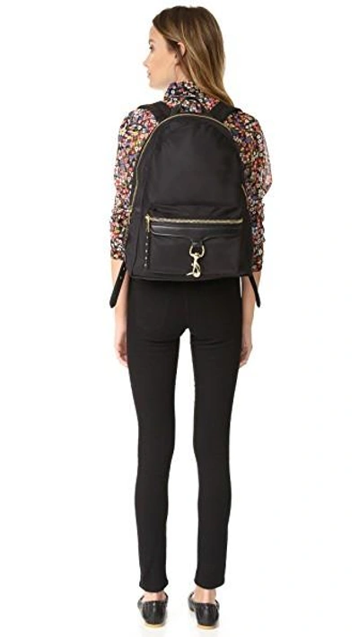 Shop Rebecca Minkoff Always On Mab Backpack In Black