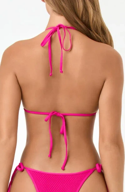 L*space Lspace Triangle Bikini Top In Pink
