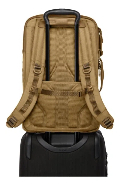 Tumi Womens Khaki Alpha Bravo Detrick Backpack In Brown