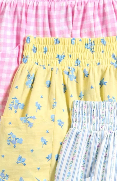 Next Kids' Assorted 3-pack Cotton Shorts In Multi