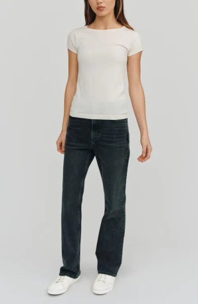 Kathryn Mccarron Ella Mesh Tee In White