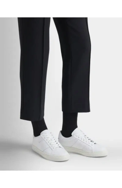 Bally Hedey Leather Sneaker In White