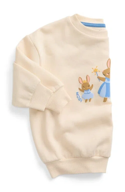 Mori Oversized Sweatshirt In Transparent