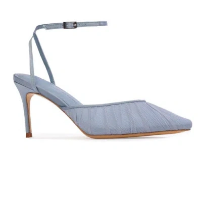 Black Suede Studio Melody 80 Pump In Multi