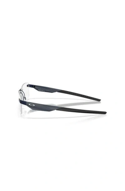 Oakley 55mm Rectangle Optical Glasses In Black