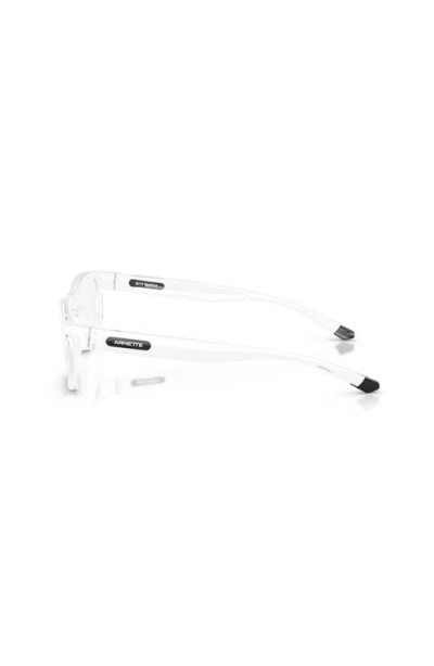 Arnette 58mm Rectangle Optical Glasses In White