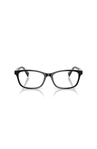 Ralph 55mm Rectangle Optical Glasses In Blue