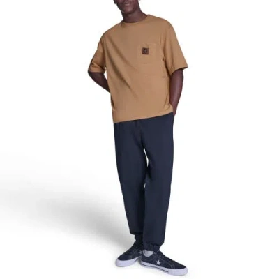 Converse Box Patch Tee In Brown