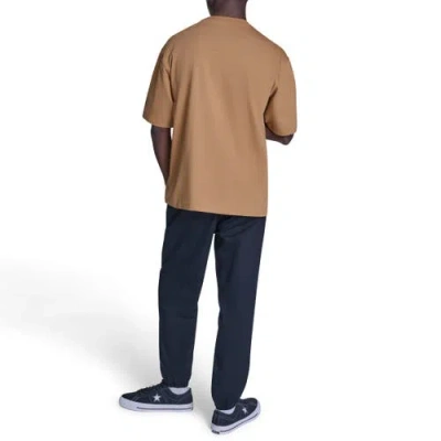 Converse Box Patch Tee In Brown