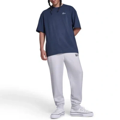 Converse Sneaker Patch Tee In Blue