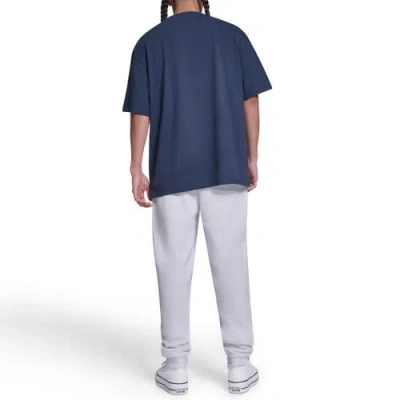 Converse Sneaker Patch Tee In Blue