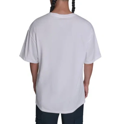 Converse Sneaker Patch Tee In White