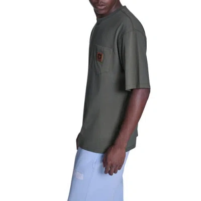 Converse Box Patch Tee In Gray