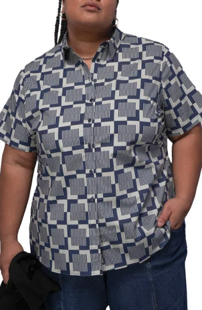 Wildfang The Essential Button Up Shirt In Multi