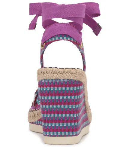 Vince Camuto Bealie Espadrille Wedge Sandal In Purple