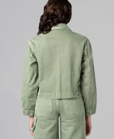 Blanknyc Women's Collared Twill Jacket In Multi