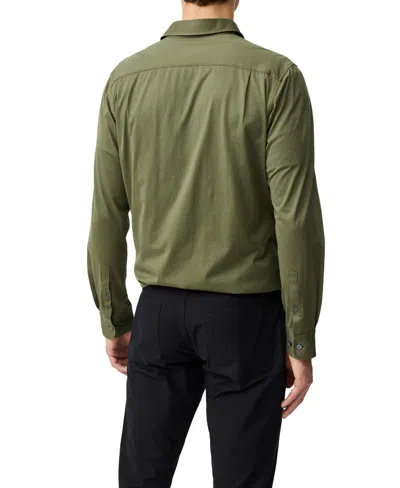 Rodd & Gunn Ascot Park Long Sleeve Slim Fit Shirt In Green