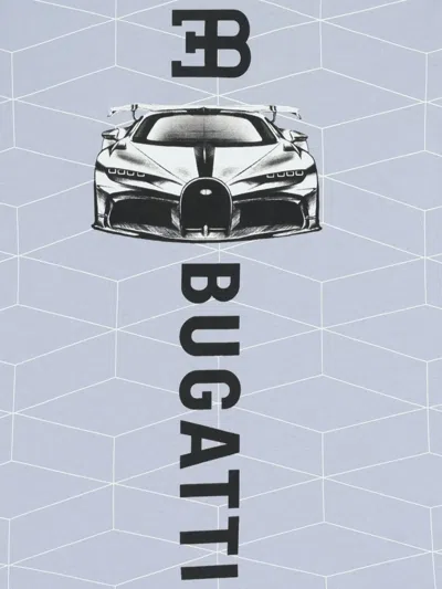 Bugatti Car-motif Graphic T-shirt In Blue