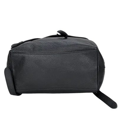 Pre-owned Coach Black Leather Backpack ()