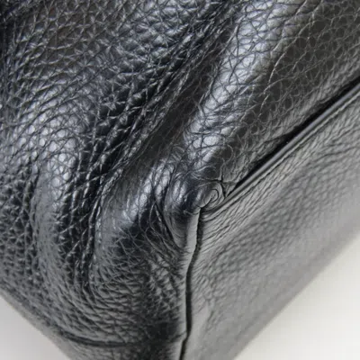 Pre-owned Coach Black Leather Backpack ()