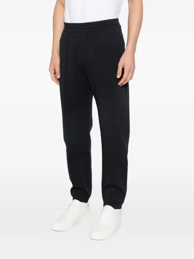 Emporio Armani Track Sweatshirt Trousers In Black