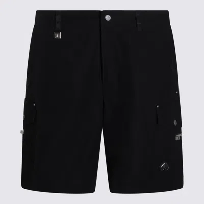 Moose Knuckles Pocket Cargo Shorts In Black