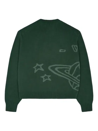 Broken Planet Graphics Sweater In Multi