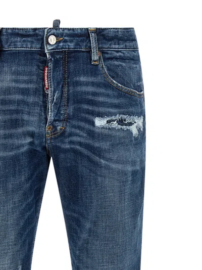 Dsquared2 Skater Jeans In Blue