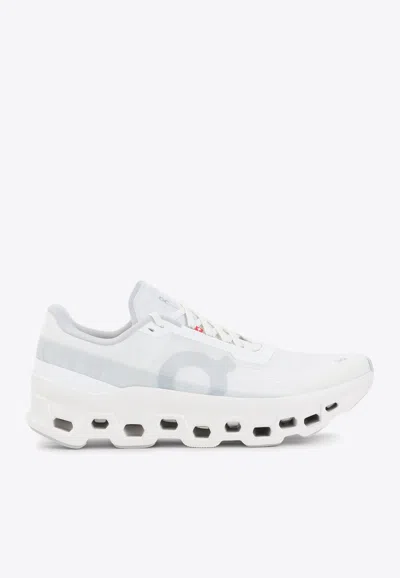 On Fabric Low-top Sneakers In White