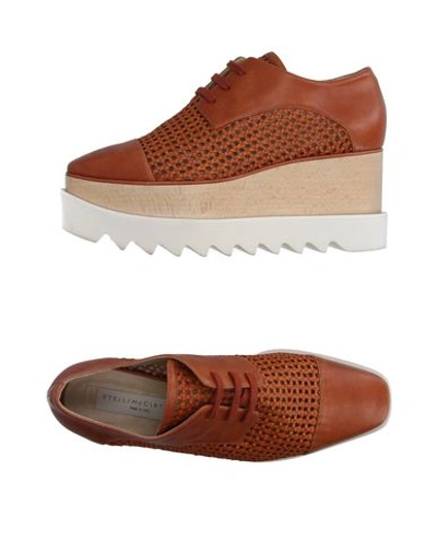 Gucci Lace-up Shoes In Tan