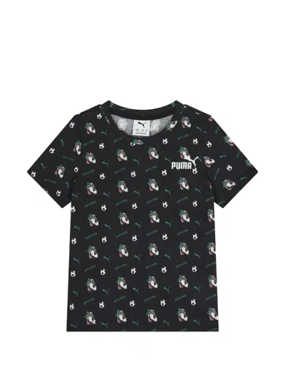 Puma Patterned T-shirt Shorts Set In Multi