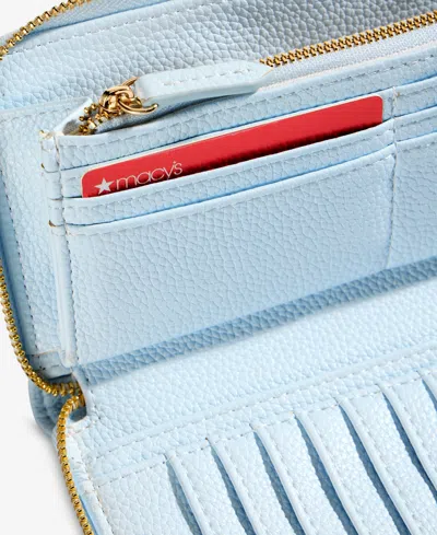 On 34th Angii Solid Zip-around Wallet, Macy's Exclusive