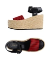 Celine Espadrilles In Red