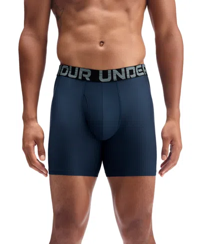 Under Armour 3-pack Performance Tech Boxer Briefs In Multi