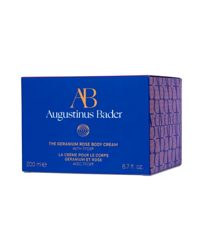 Augustinus Bader The Geranium Rose Body Cream 6.7 Oz. In Transparent