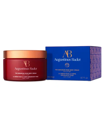 Augustinus Bader The Geranium Rose Body Cream 6.7 Oz. In Transparent