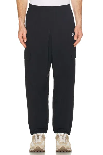 Nike Sportswear Breathable Knit Sports Long Pants Black