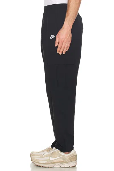 Nike Sportswear Breathable Knit Sports Long Pants Black